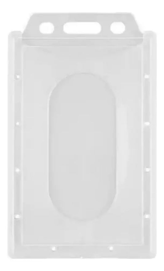 20 Porta Credencial Plástico Transparente Rigido