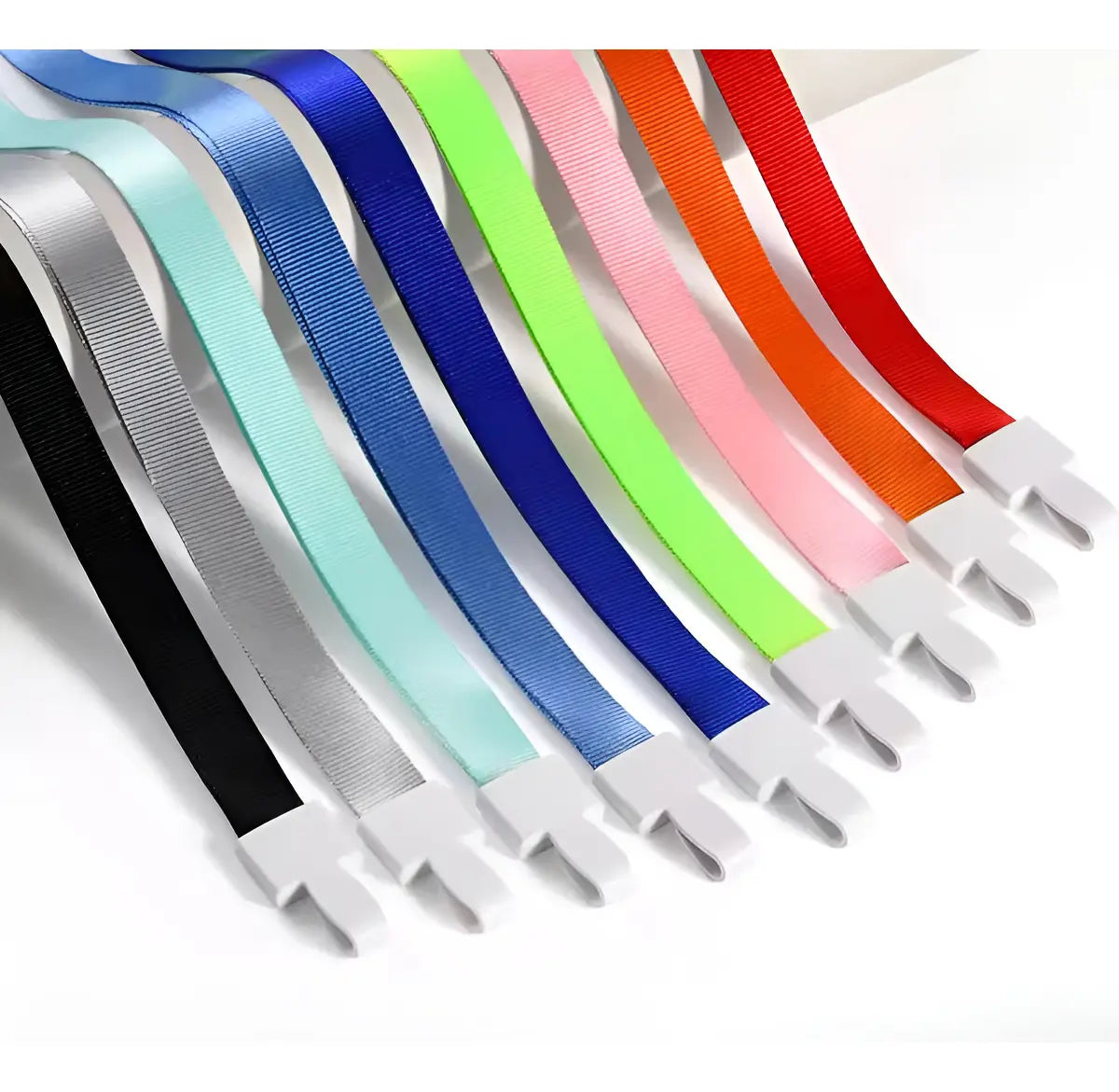 Pack 50 Lanyard 2cm Gancho Plástico