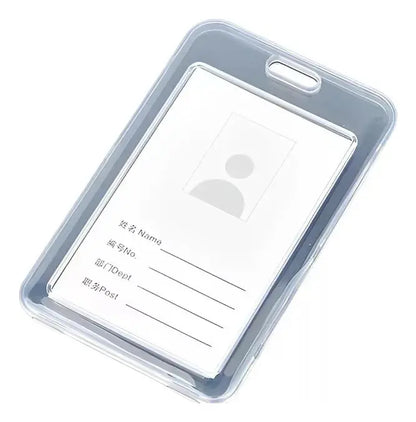 10 Unidades Porta Credencial Transparente