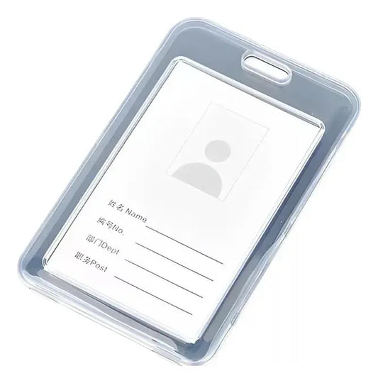 10 Unidades Porta Credencial Transparente