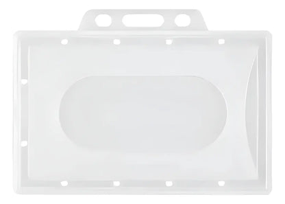 20 Porta Credencial Plástico Transparente Rigido